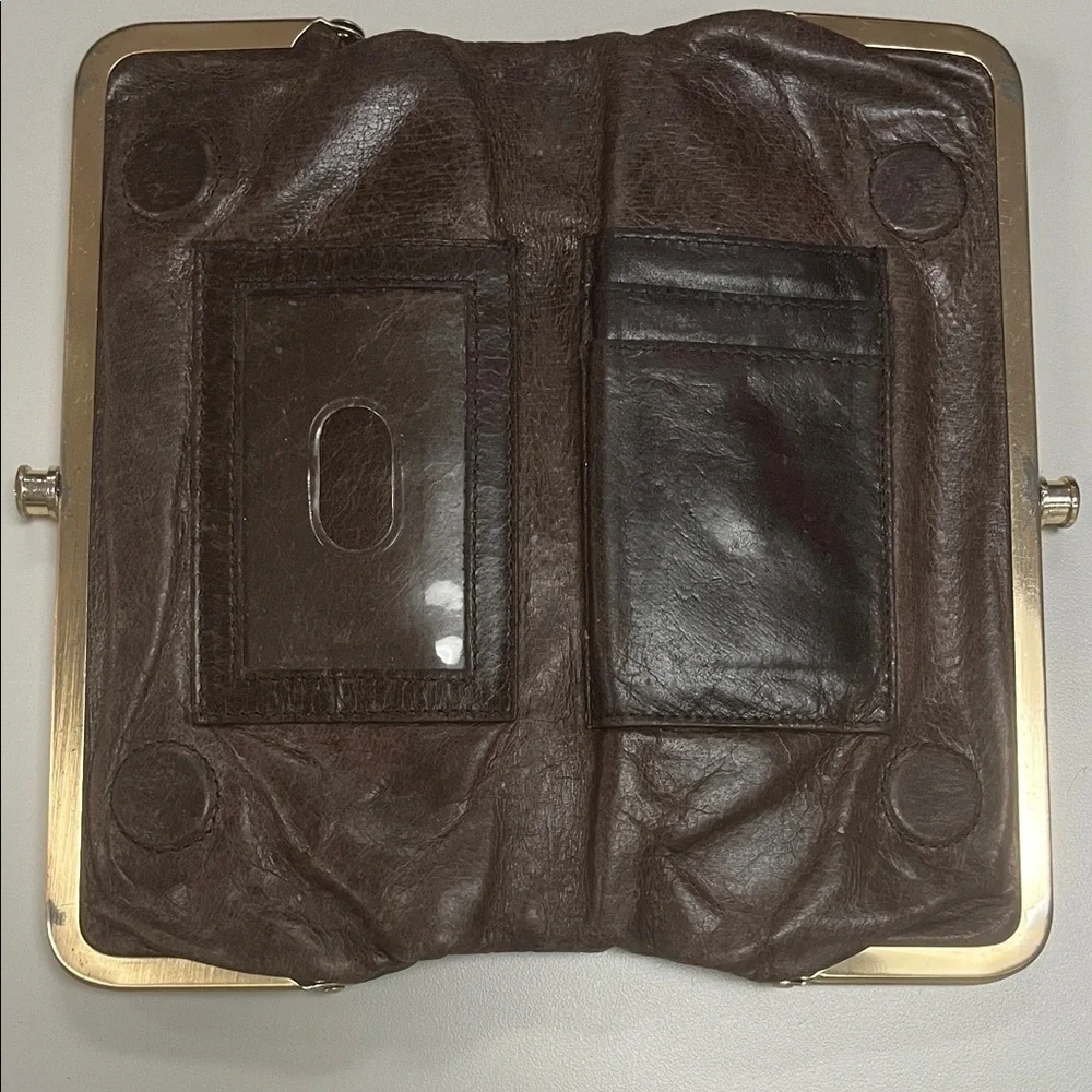 Tasche Brown Leather Clutch Wallet
